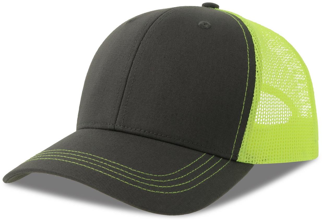 ACSONS - Atlantis Sonic S 6 Panel Structured Mid Profile Mid Visor Contrast Organic Trucker Cap