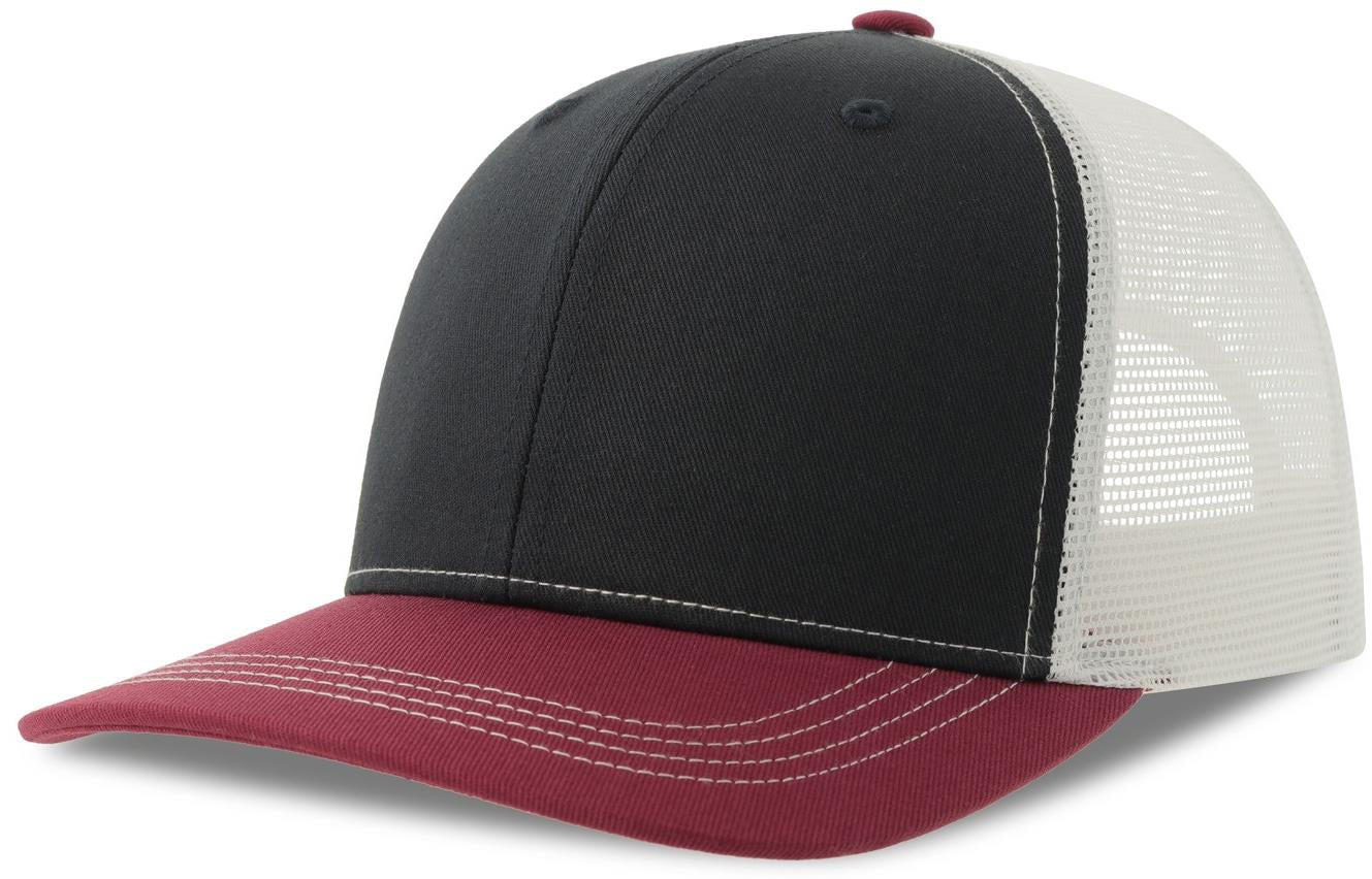 ACSONS - Atlantis Sonic S 6 Panel Structured Mid Profile Mid Visor Contrast Organic Trucker Cap