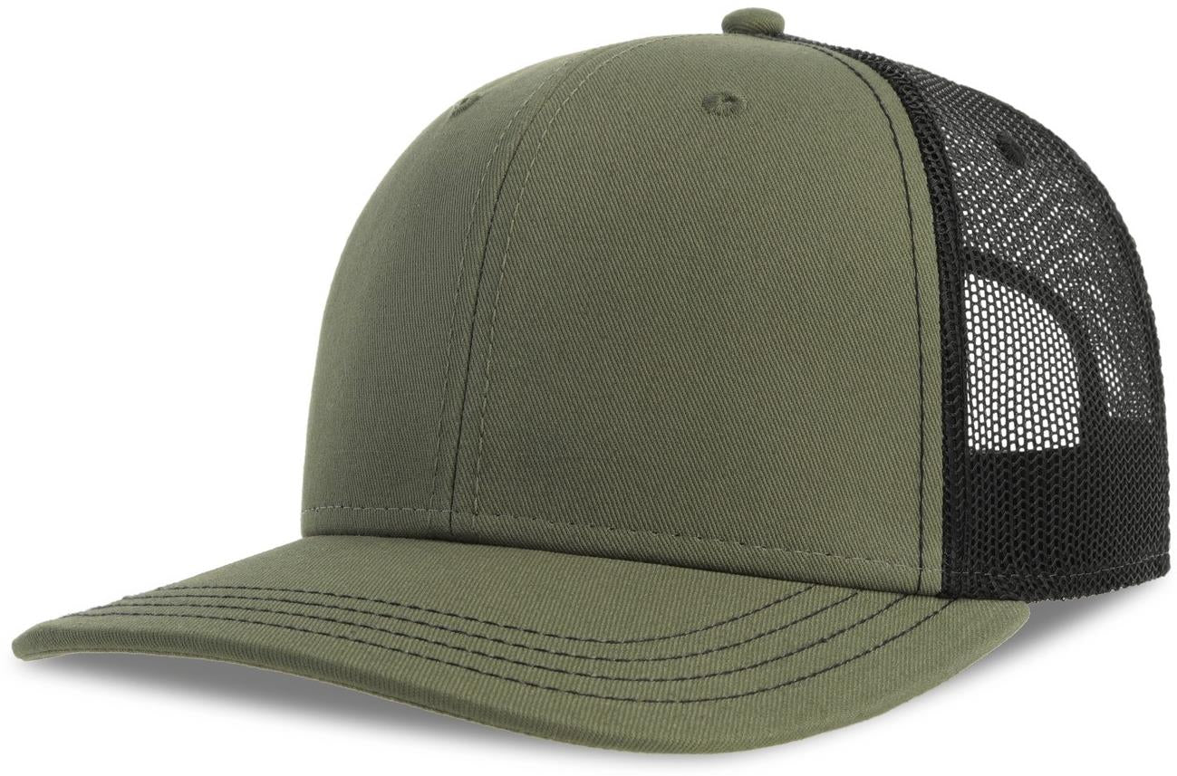 ACSONS - Atlantis Sonic S 6 Panel Structured Mid Profile Mid Visor Contrast Organic Trucker Cap