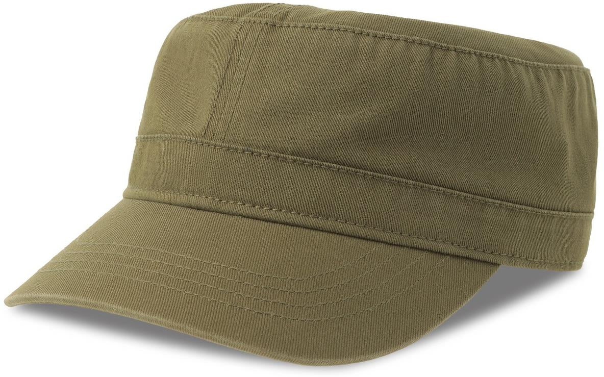 ACUNIS - Atlantis Uniform S 2 Panel Unstructured Curved Visor Twill Organic Military Cap