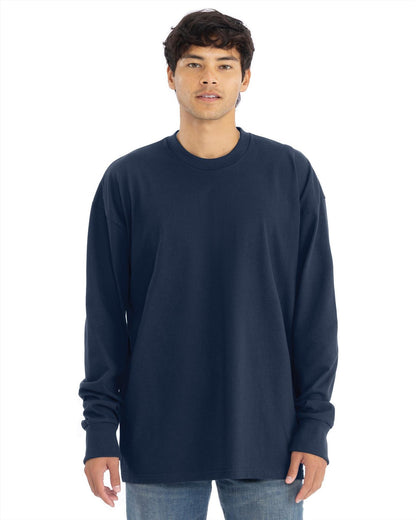 N7211 - NLA Heavyweight Combed 230 Oversize Fit L/S Tee Adult