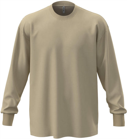 N7211 - NLA Heavyweight Combed 230 Oversize Fit L/S Tee Adult