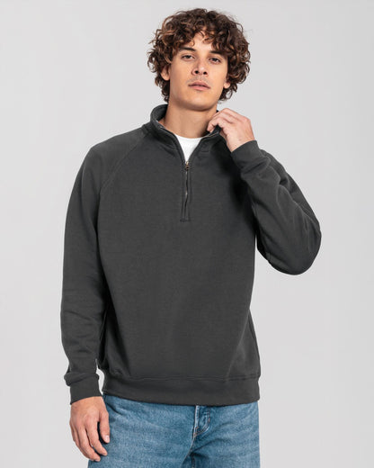 F62288 - FotL Iconic Premium Combed 300 Regular Fit Quarter Zip Sweat Adult