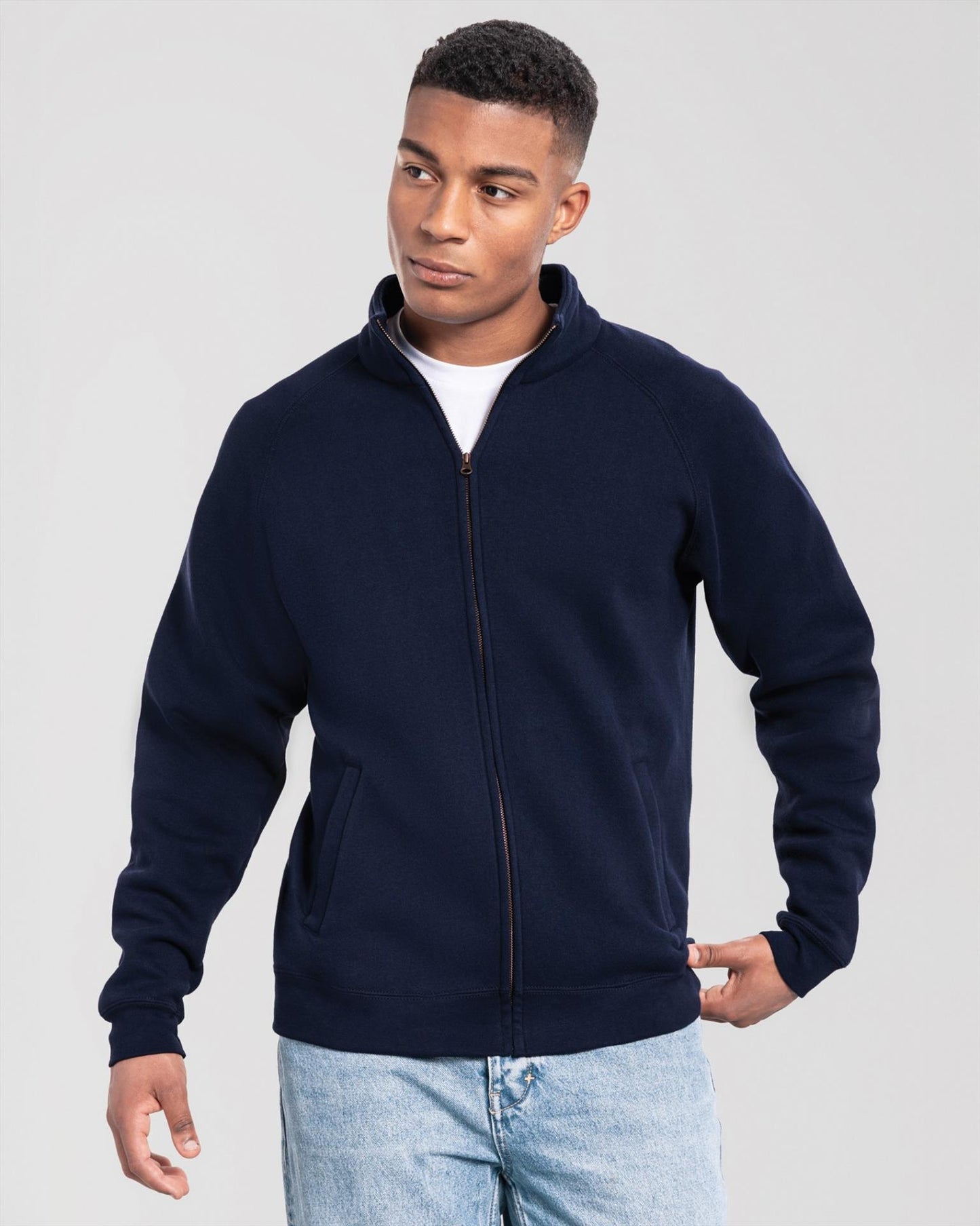 F62290 - FotL Iconic Premium Combed 300 Regular Fit Full Zip Sweat Adult