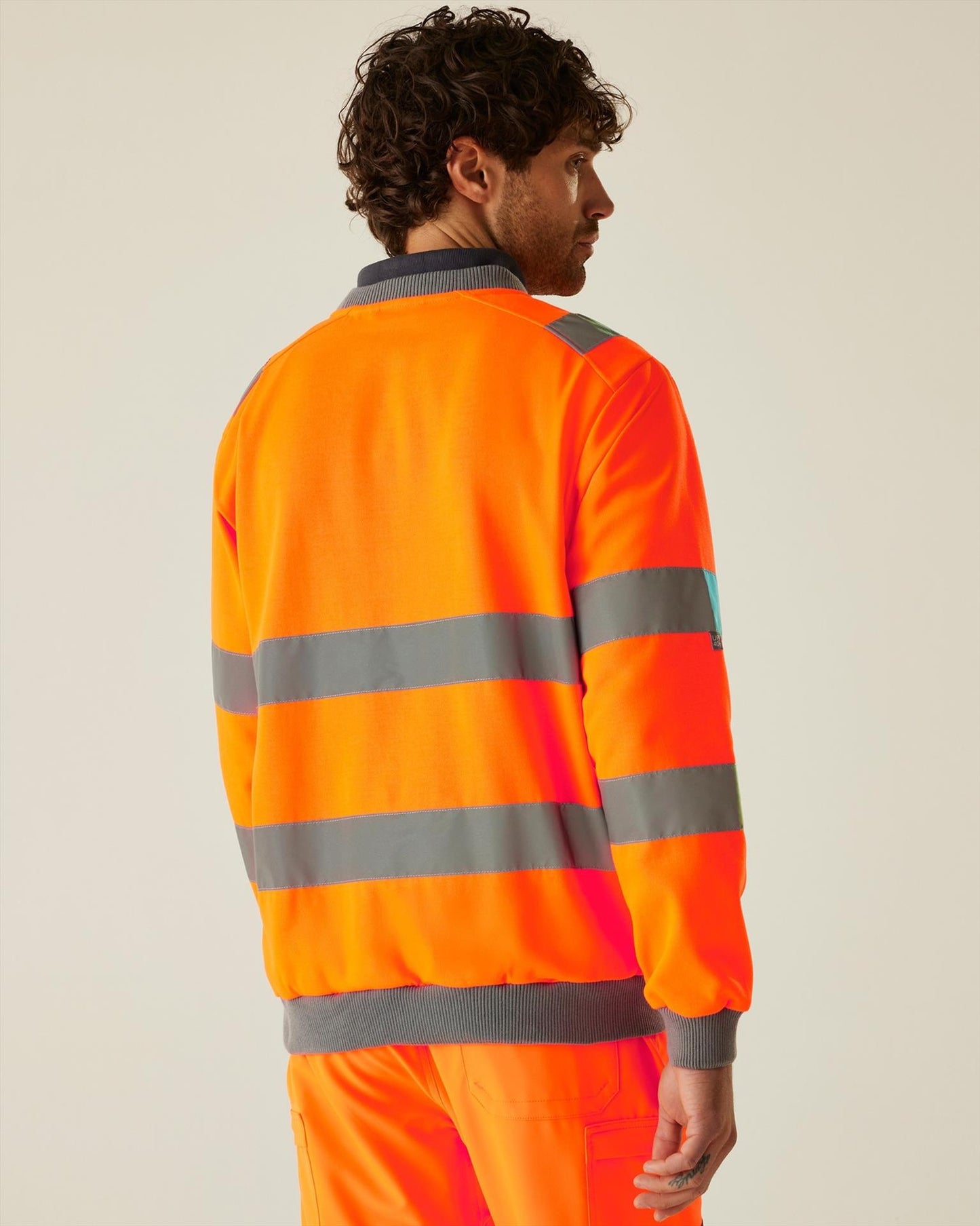 RTRF813 - Regatta Pro Contract Hi Vis Sweat 280 Adult