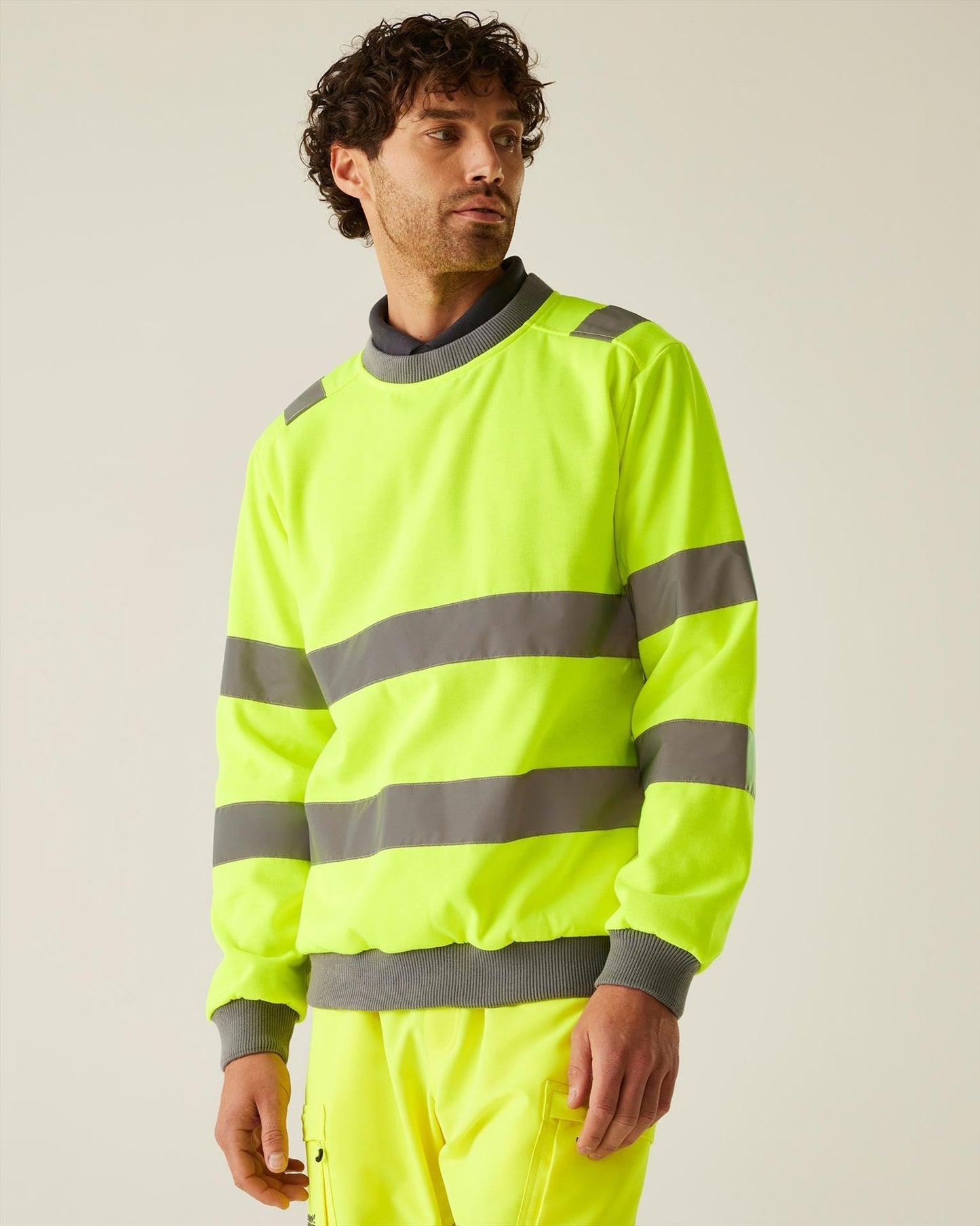 RTRF813 - Regatta Pro Contract Hi Vis Sweat 280 Adult