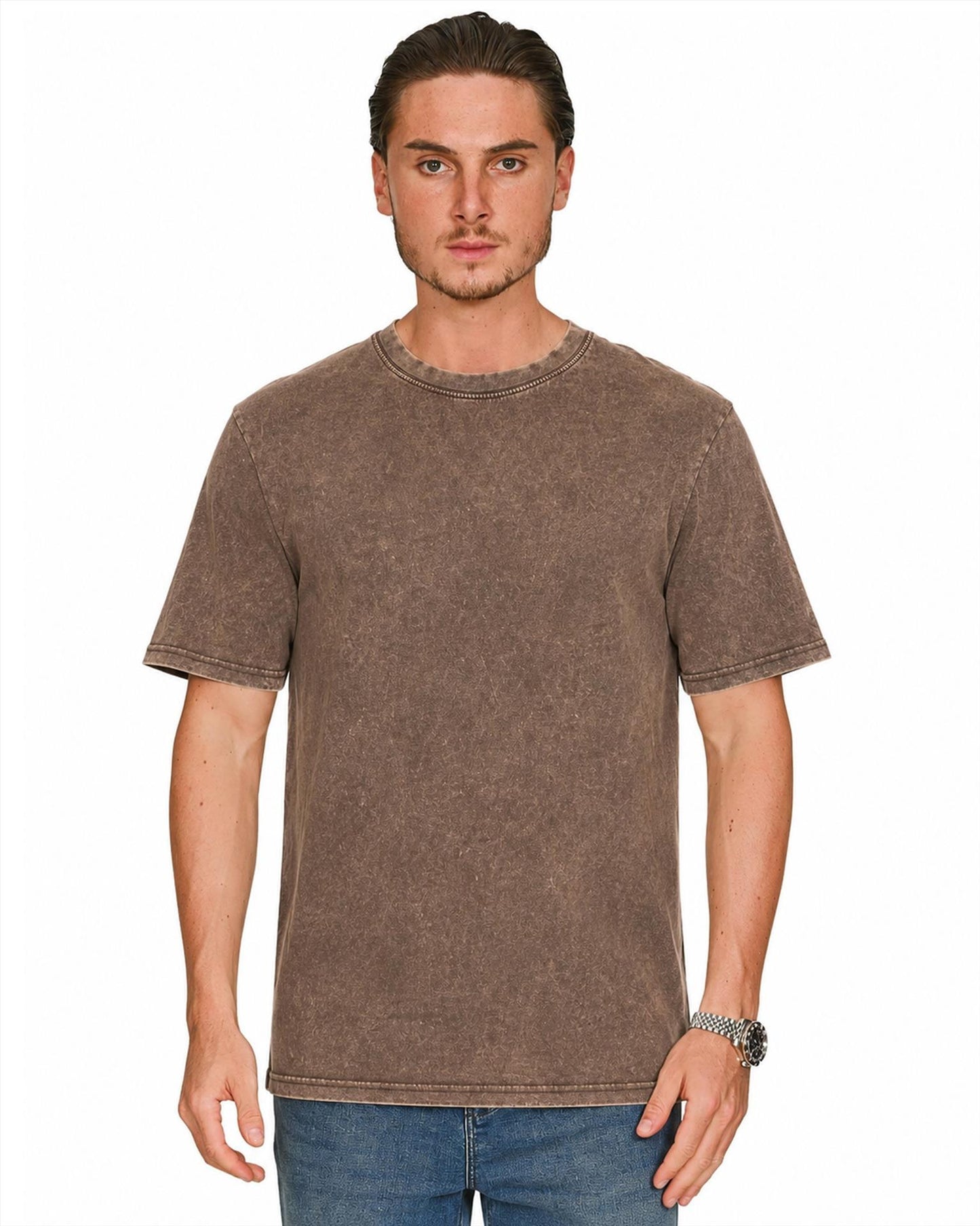CRBTAC100 - Casual Core Combed 180 Acid Regular Tee