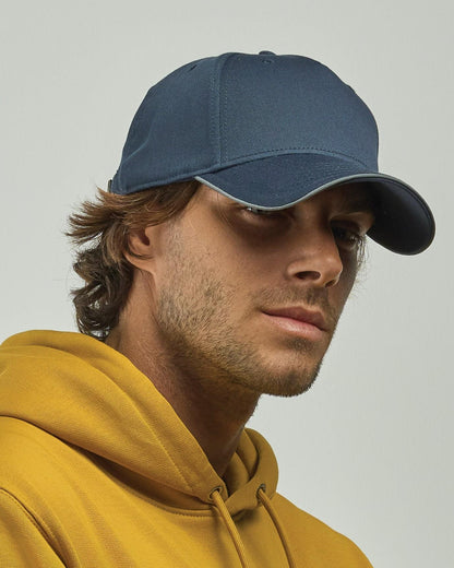ACREFL - Atlantis# Reflect 6 Panel Reflective Piping Baseball Cap