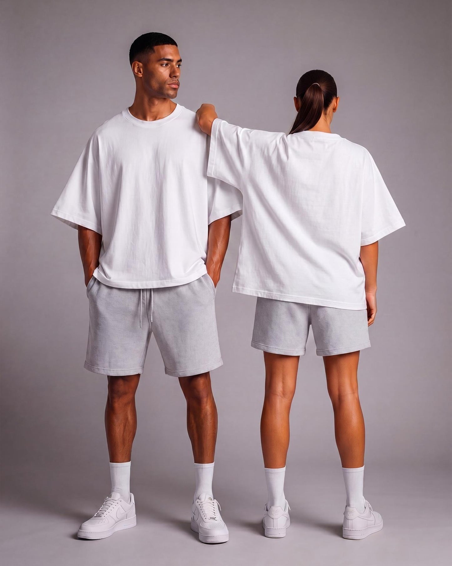 CRBT320 - Casual Core Combed 180 Oversize 2 Piece Tee