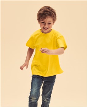 FRUIT OF THE LOOM KIDS VALUE T-SHIRT WHITE
