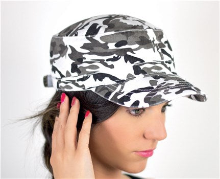 UNIFORM MILITARY CAP CHINO COTTON ADULT