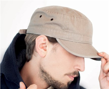 URBAN MILITARY CAP CHINO COTTON ADULT
